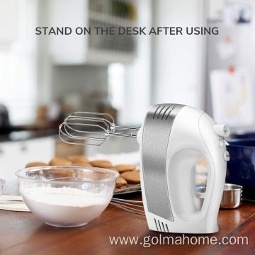 5-Speed Turbo Handheld Kitchen Mixer Includes Beaters